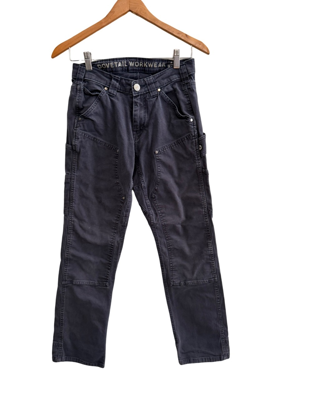 Dovetail Workwear Anna Taskpant Dark Charcoal Gray Women’s Size 4